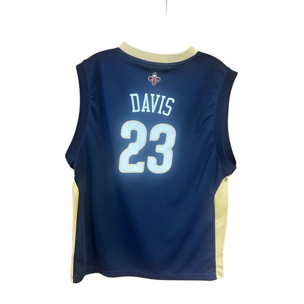 Adidas New Orleans Pelicans Anthony Davis Jersey Boys  Sz XL (18-20)